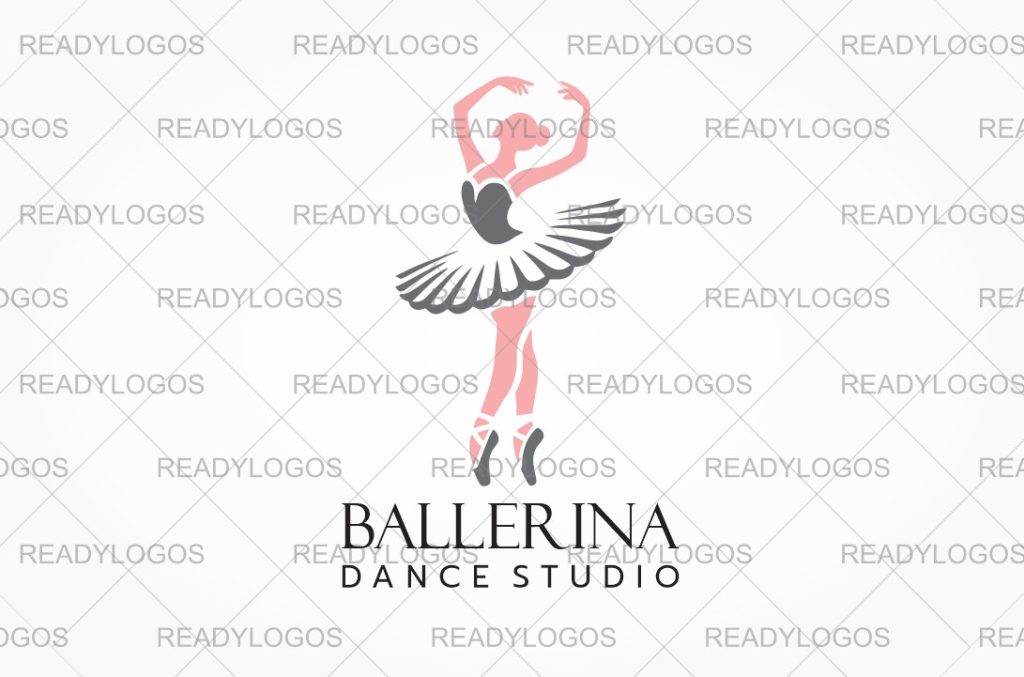 Elegant Ballet Dancer Logo